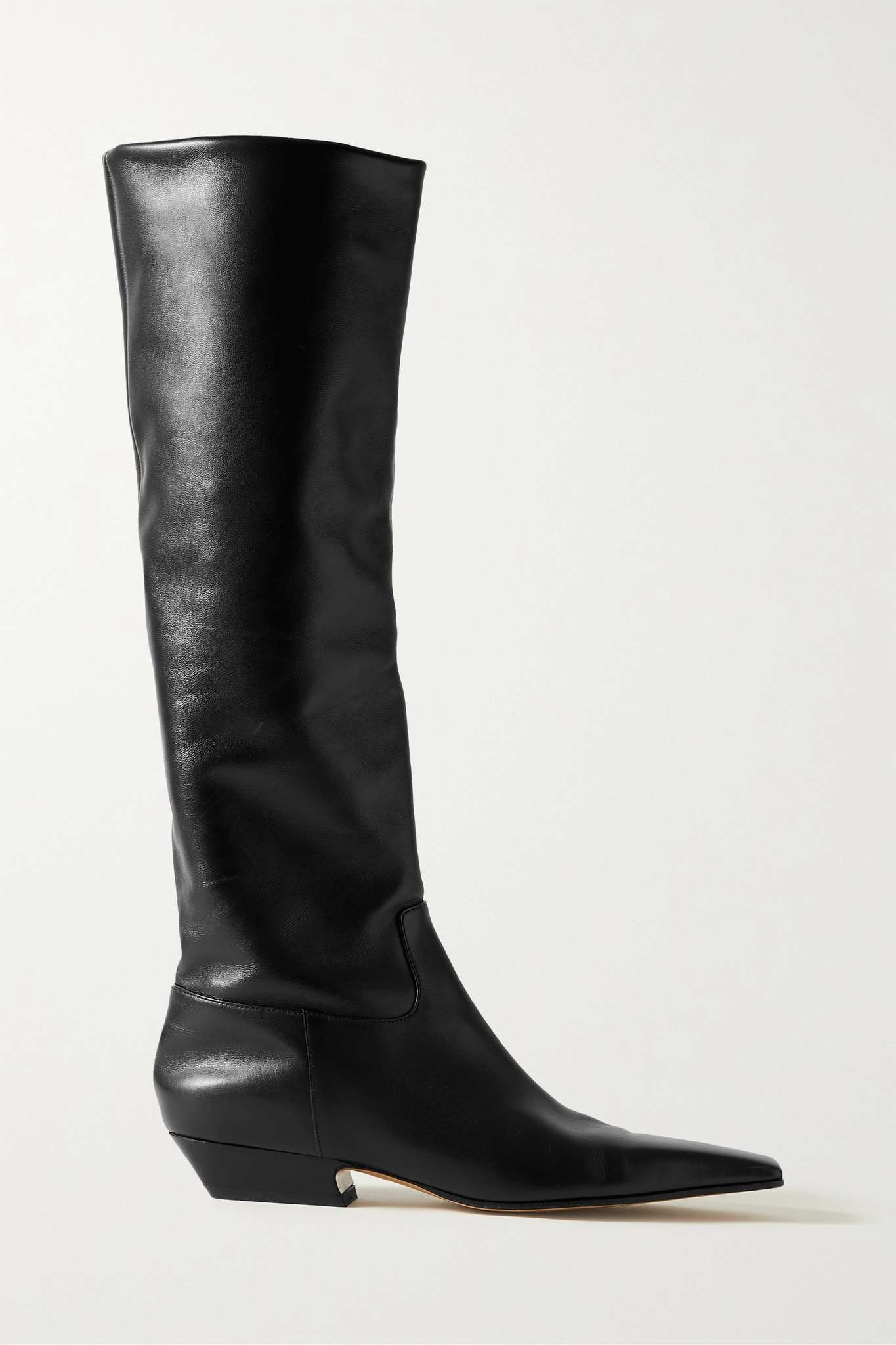 Marfa leather over-the-knee boots - 1