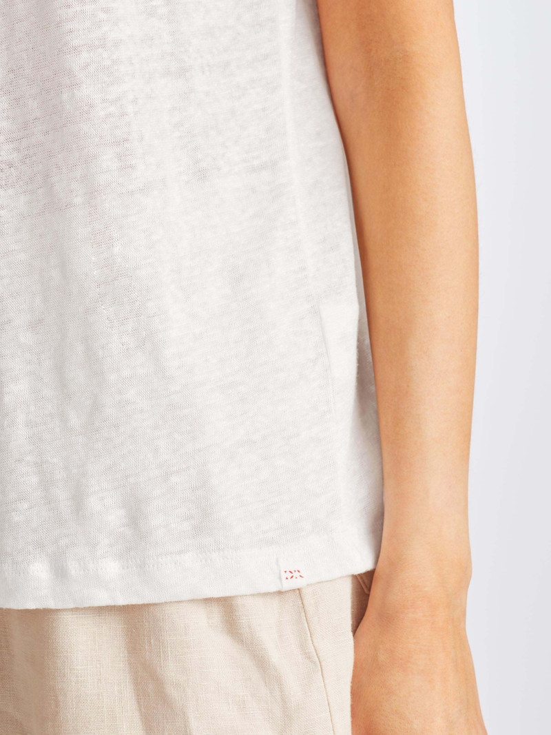 Jordan Linen T-Shirt White 6