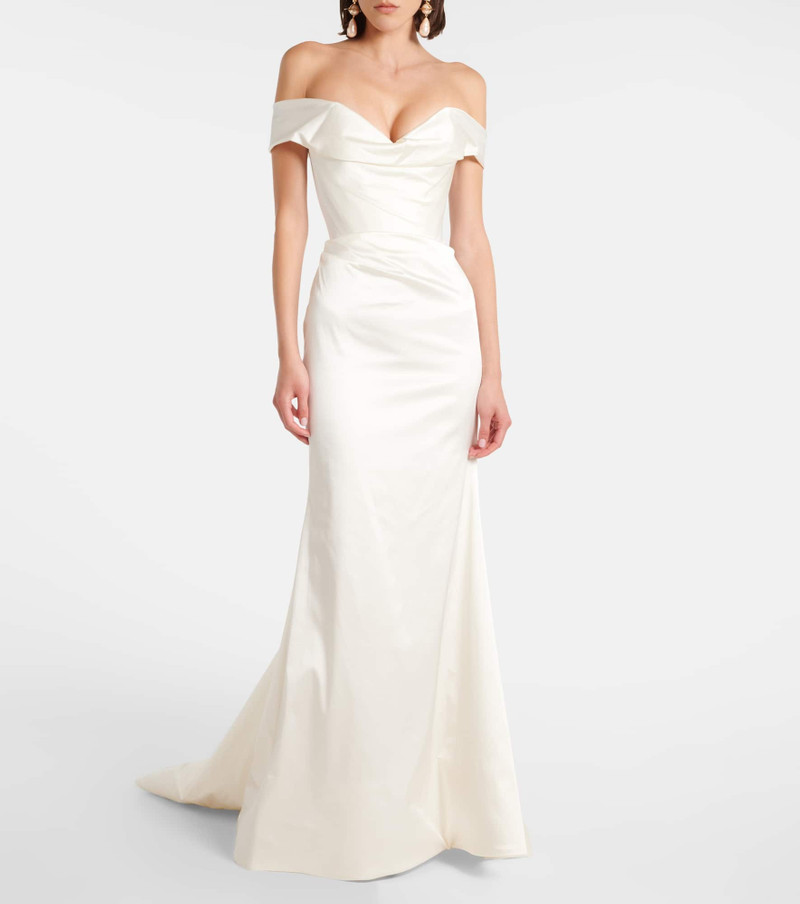 Vivienne Westwood Bridal Nova Cora satin gown outlook