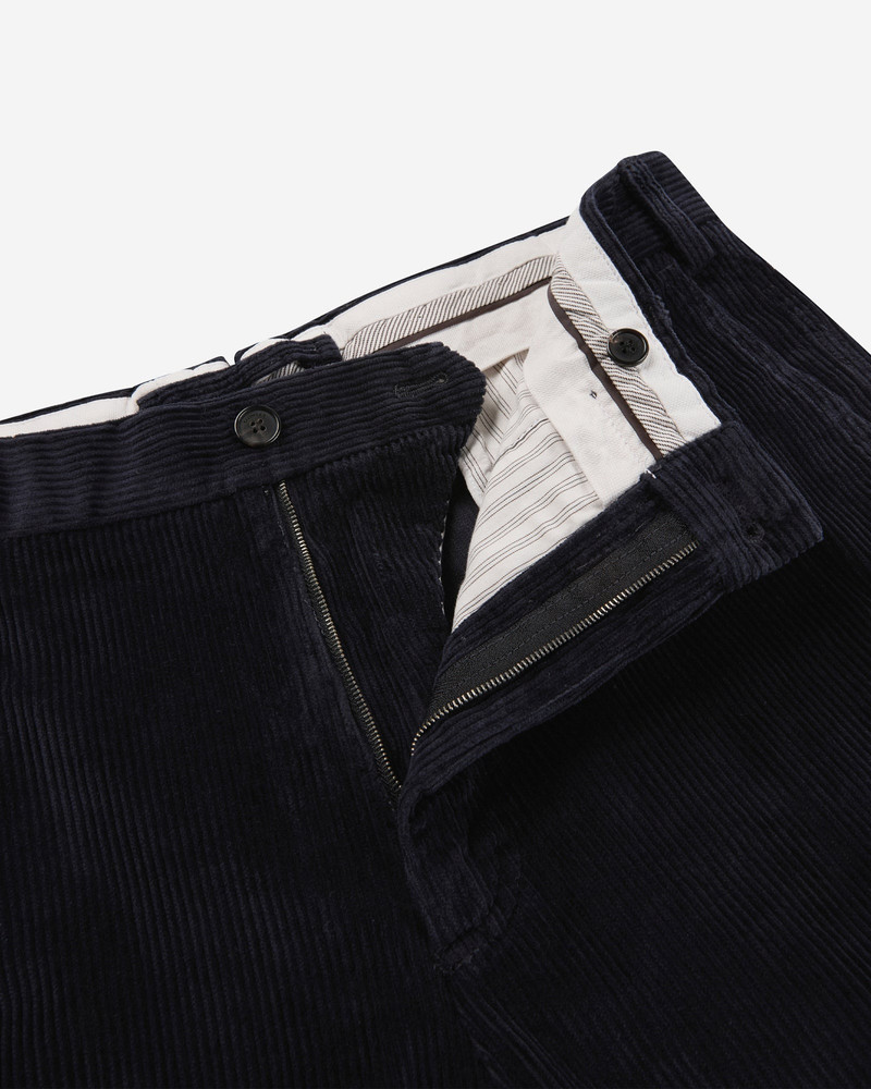 Straight fit corduroy trousers 4