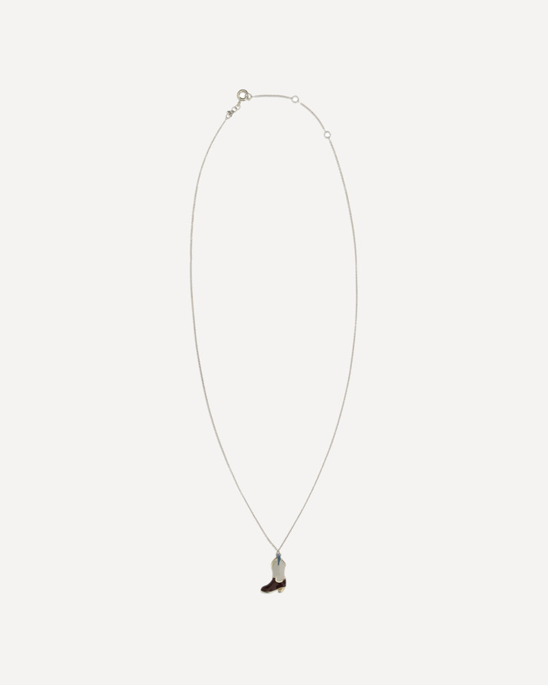 ALIITA Cowboy Boot Necklace outlook