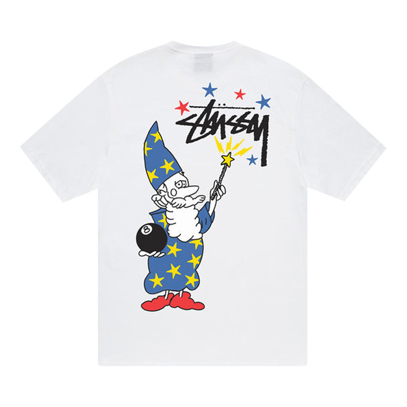 Stüssy Stussy Wizard Tee 'White' outlook