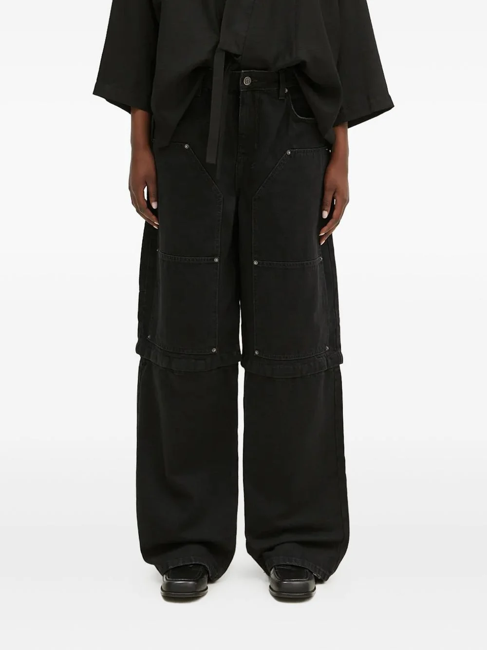 Low Rider Carpenter Boneyard embroidered denim jeans - 1