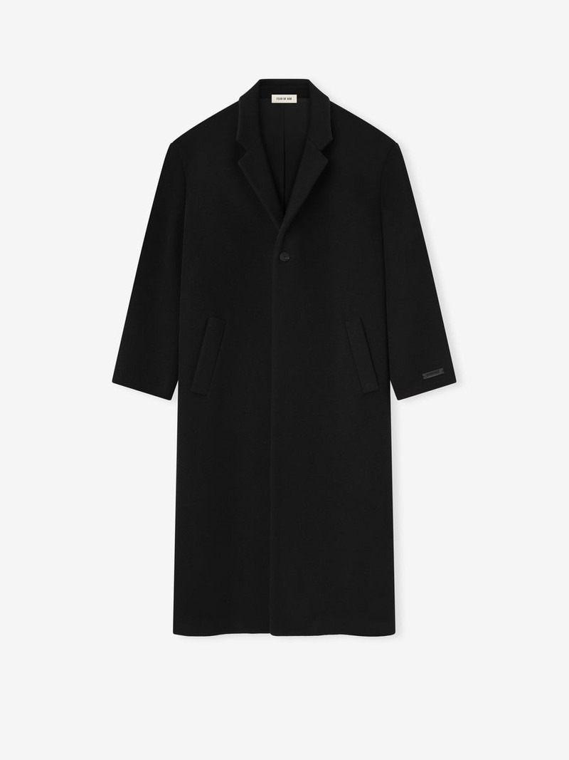 Melton Wool Relaxed Coat 1