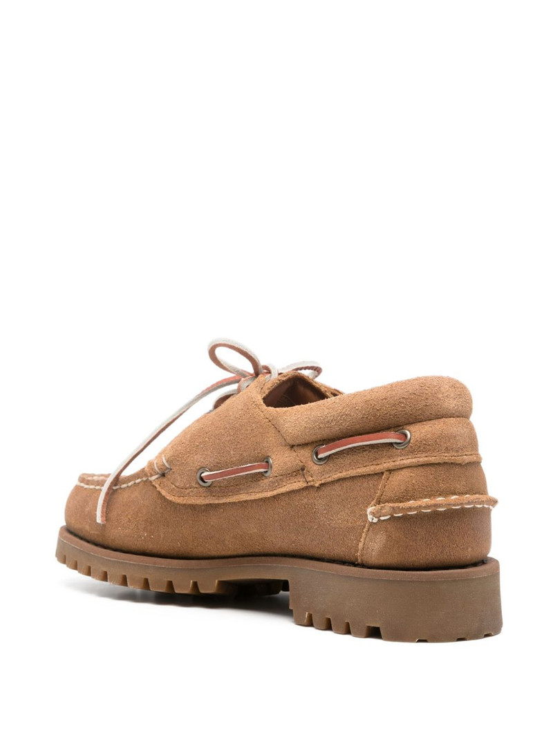 Acadia suede lace-up loafers 3