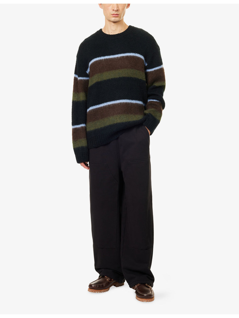 Carhartt Double Knee Wide-Leg Cotton-Blend Jogging Bottoms outlook