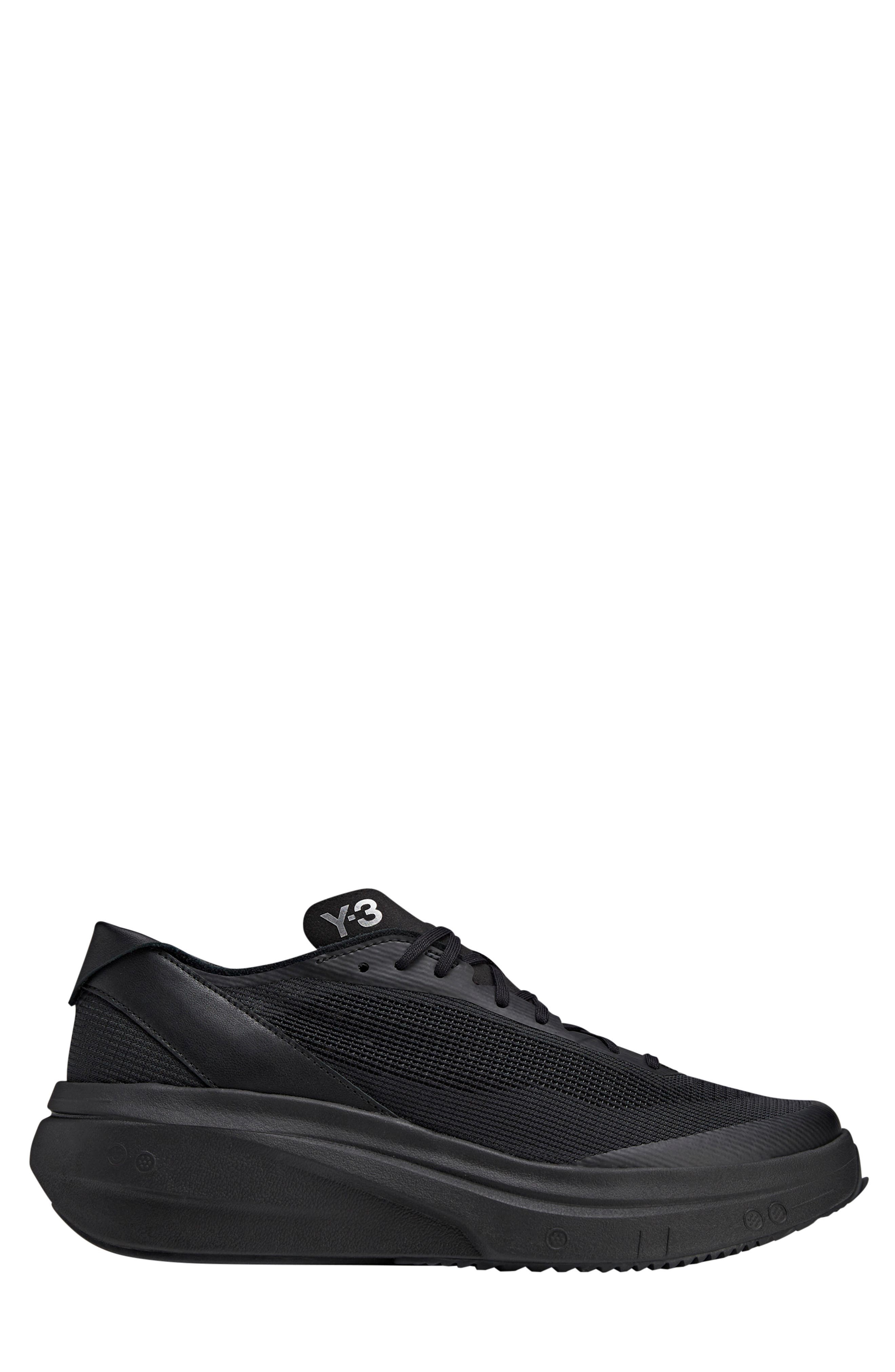 Y-3 Gender Inclusive Subaya Sneaker in Black/Black/Black at Nordstrom - 3