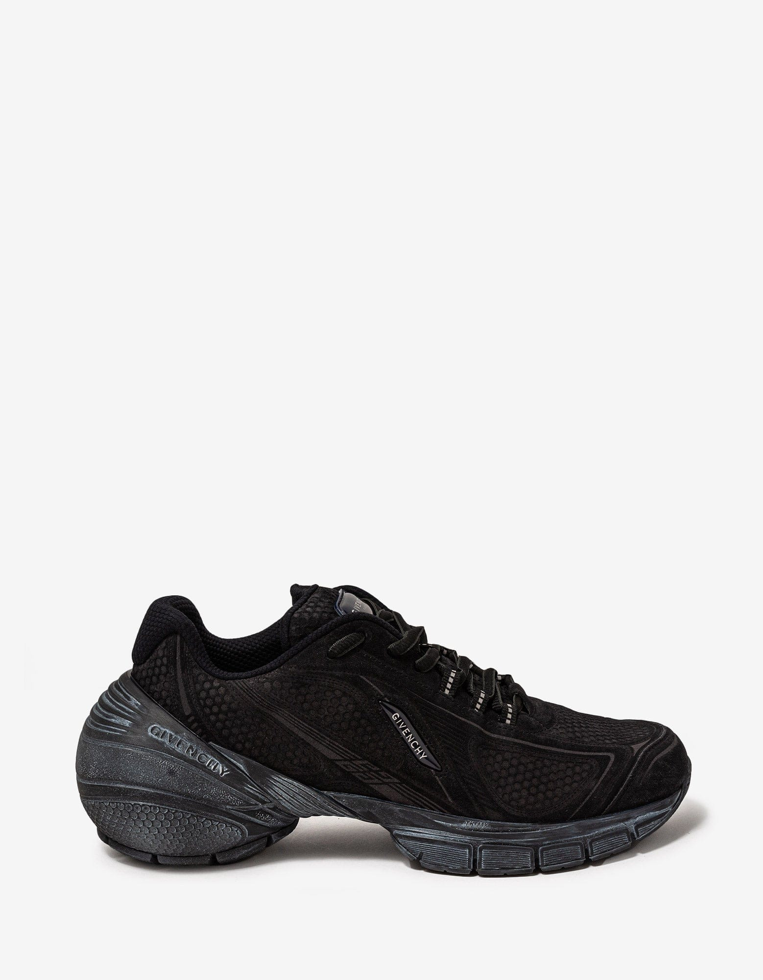Givenchy Black TK-MX Runner Suede Trainers - 2