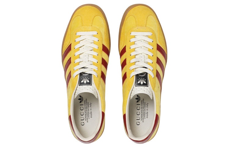 adidas x Gucci Gazelle 'Yellow Velvet' 707848-9STU0-7170 - 2