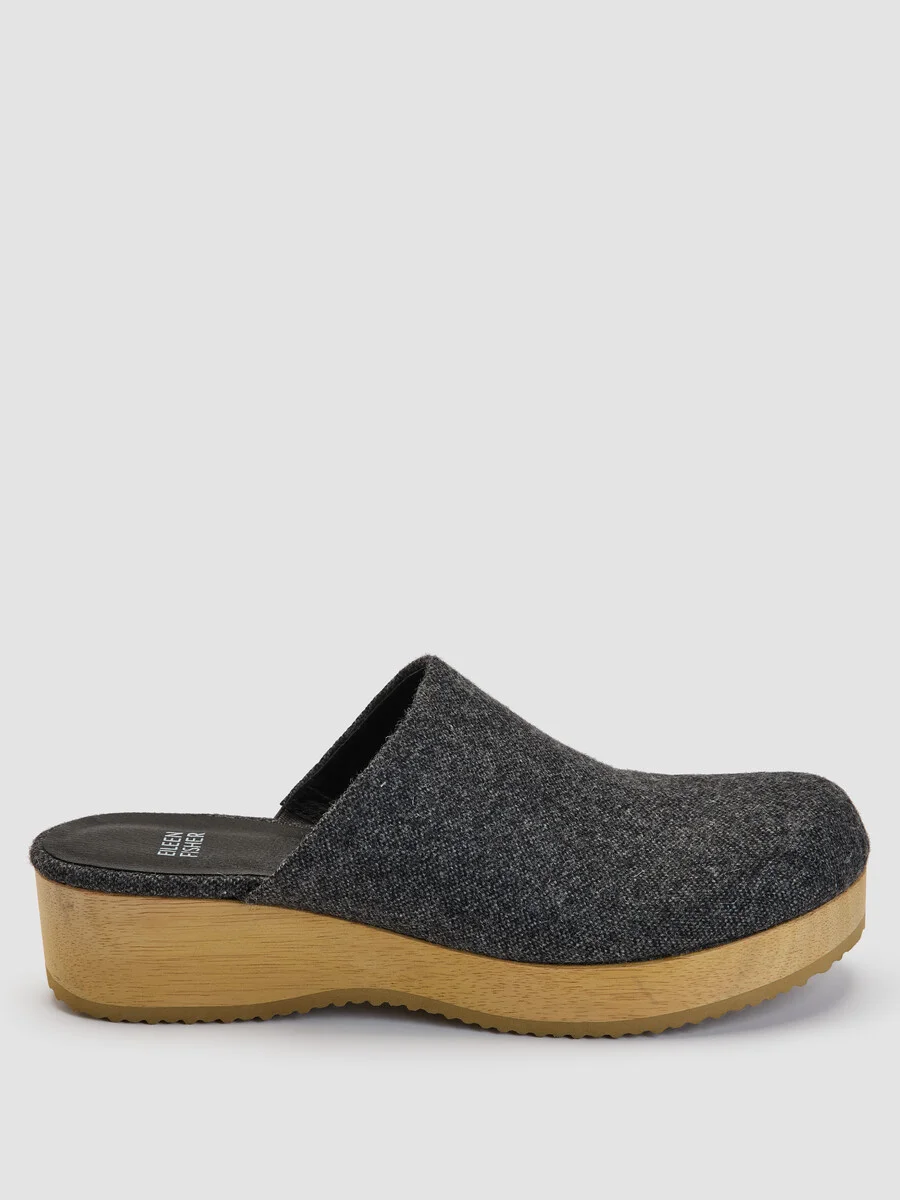 Mélange Herringbone Clog - 1