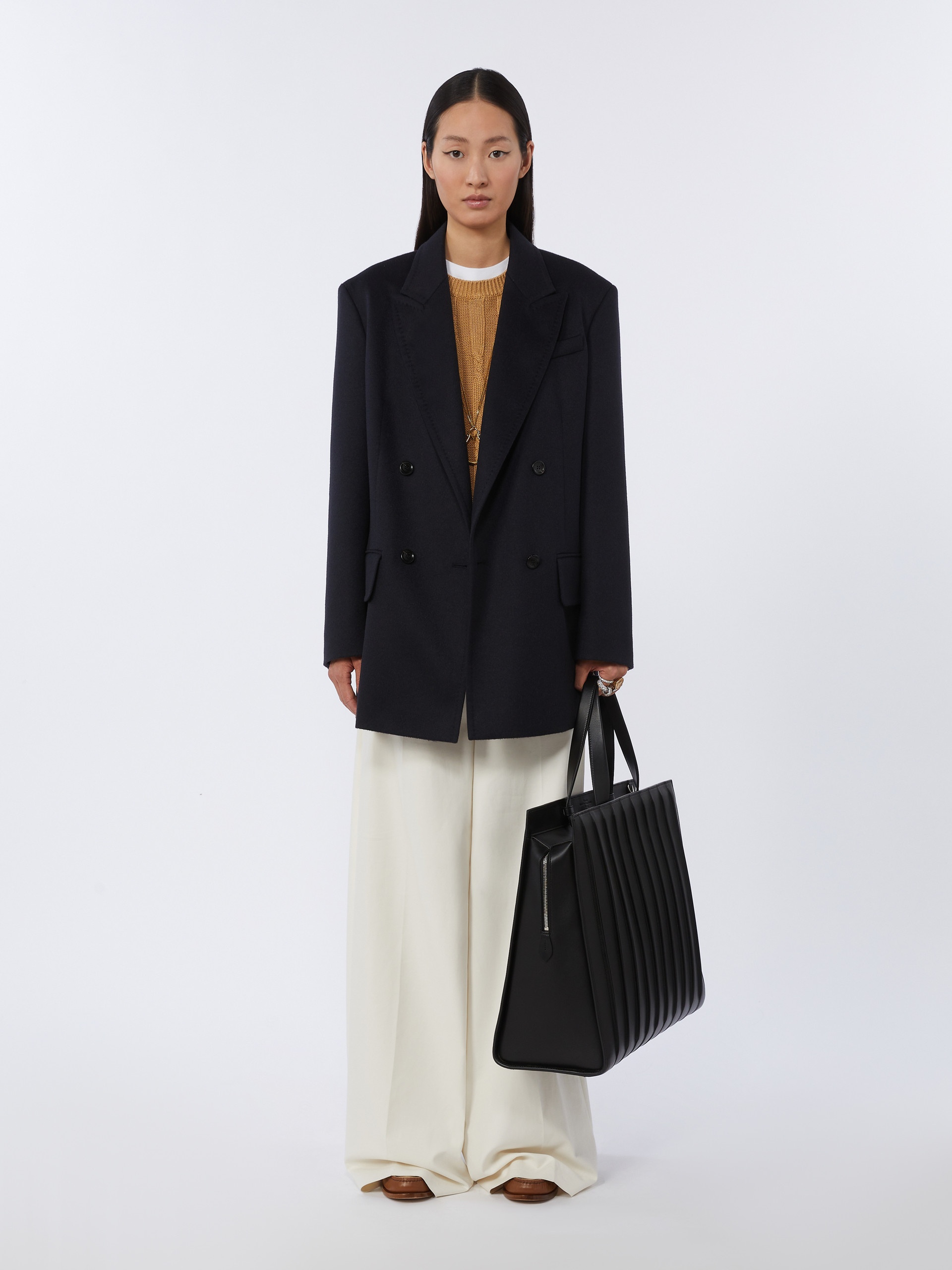 MXAWHITNEYBAG10 Max Mara Whitney Bag 10 - Extra Large - 7