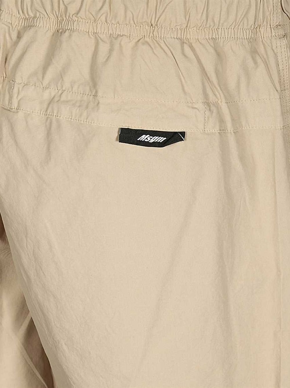belted cotton shorts - 3