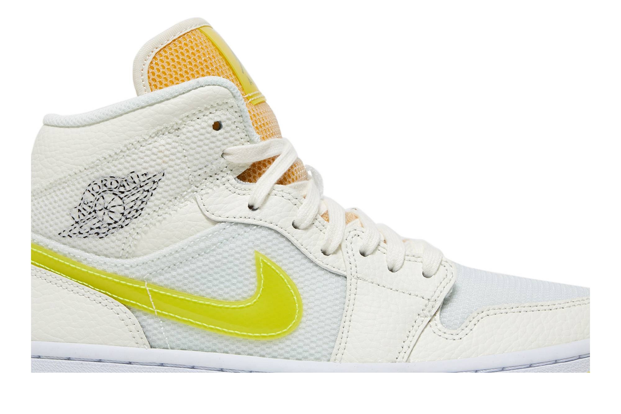 Wmns Air Jordan 1 Mid SE 'Voltage Yellow' - 2
