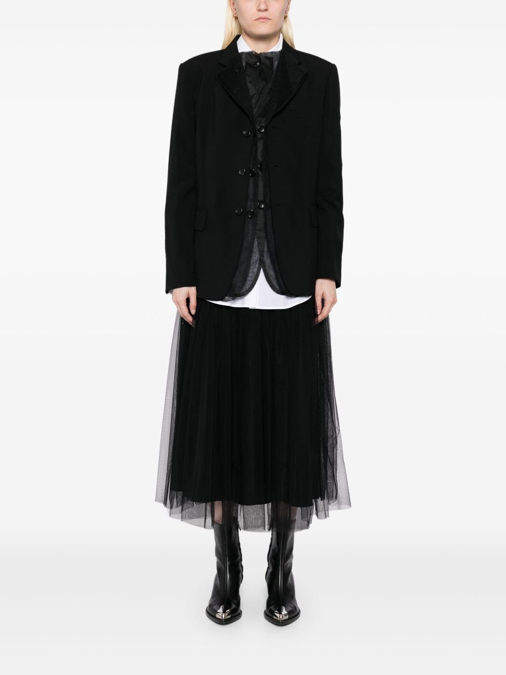 wool blazer - 2
