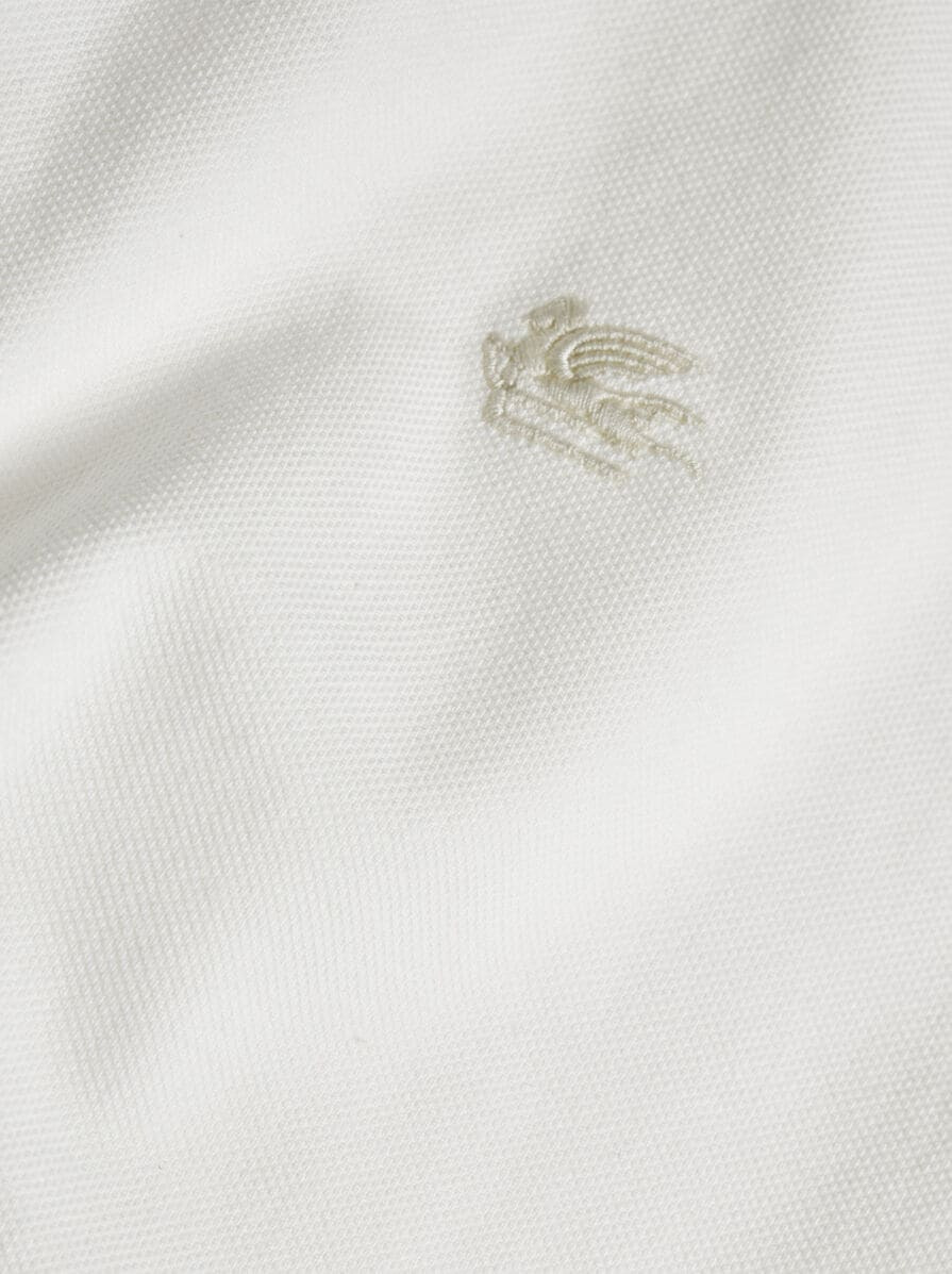 POLO SHIRT WITH EMBROIDERED PEGASO - 6