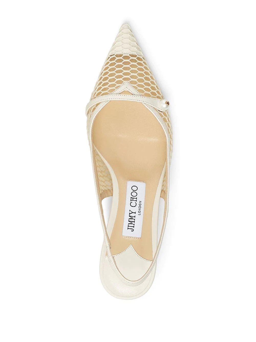 Amita 45mm slingback pumps - 4