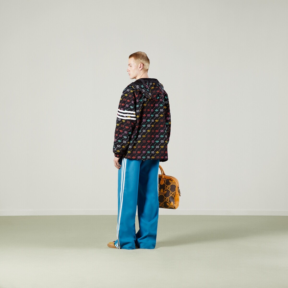 adidas x Gucci GG Trefoil stripe jacket - 3