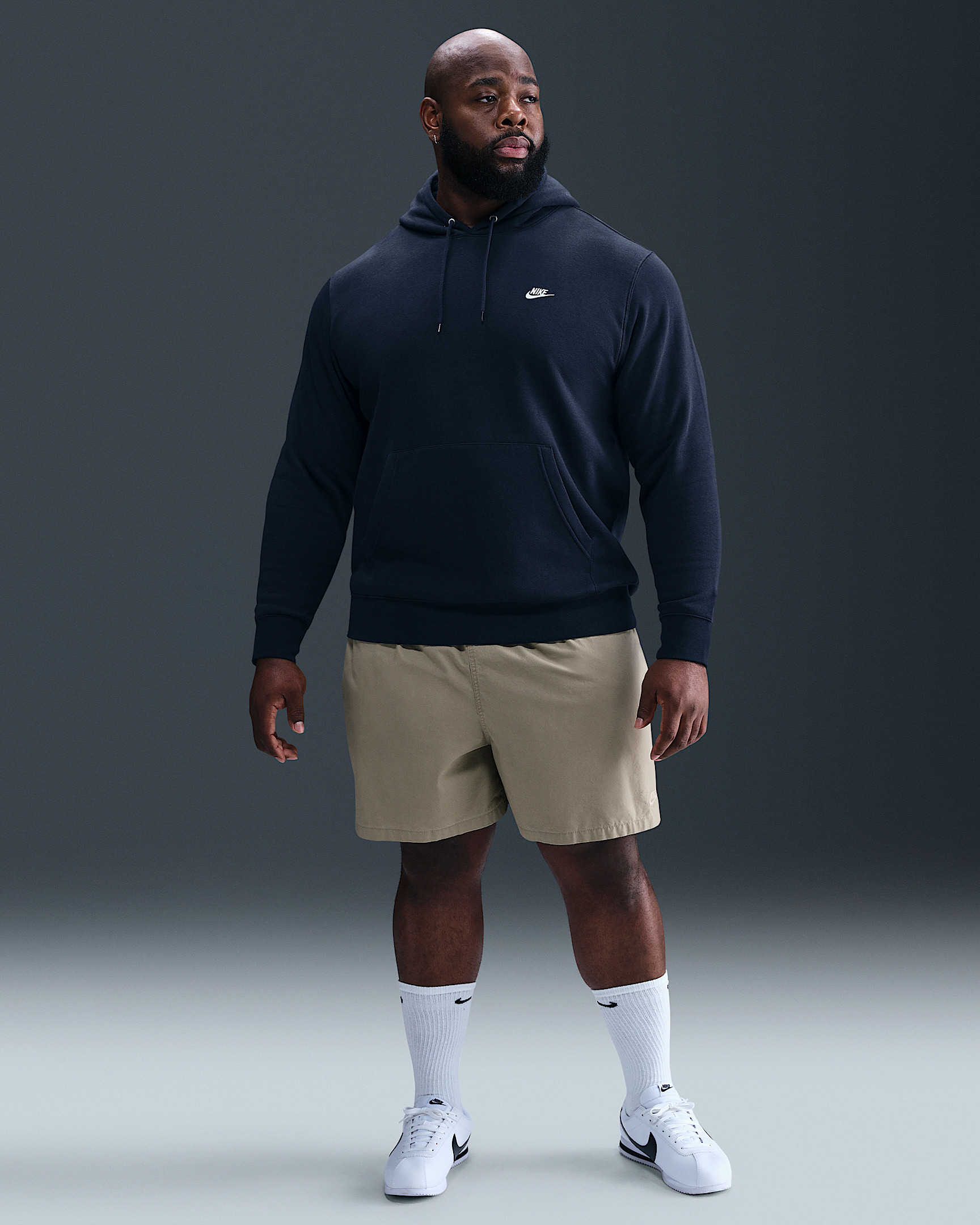 Nike Club Men's Pullover Fleece Hoodie - 9