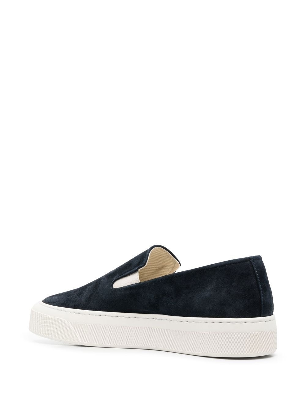 slip-on suede sneakers - 3