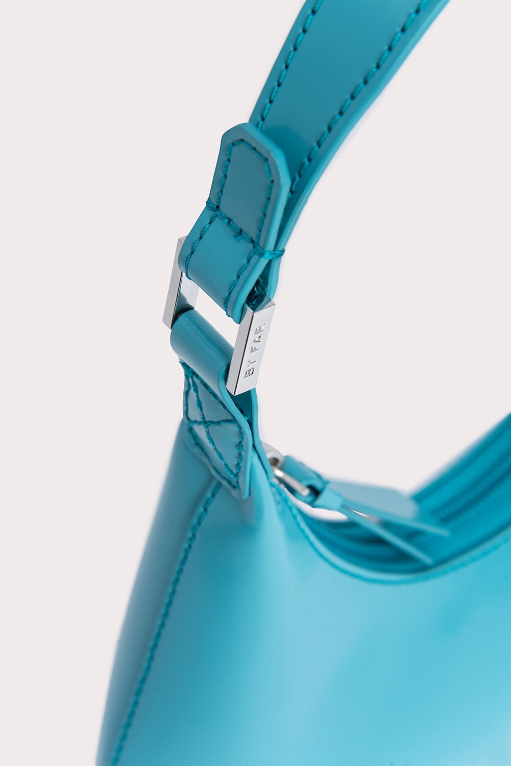 Baby Amber Aquamarine Semi Patent Leather - 4