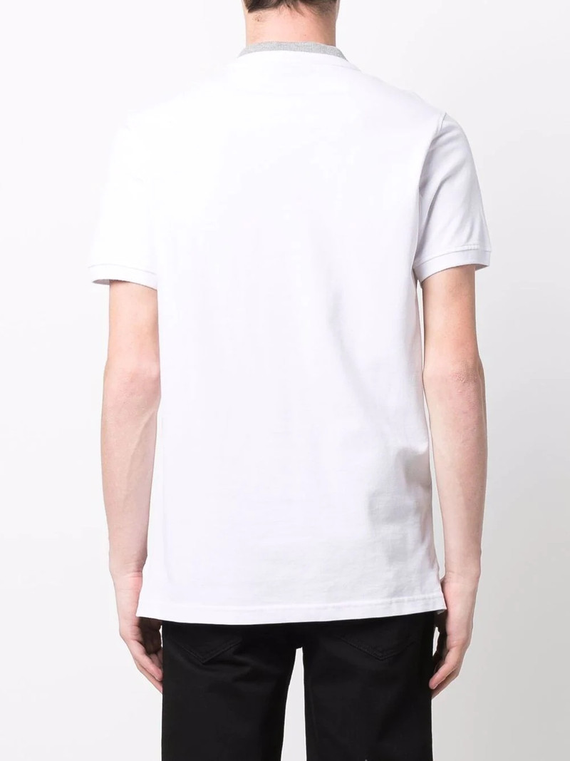 logo embroidered polo shirt 4