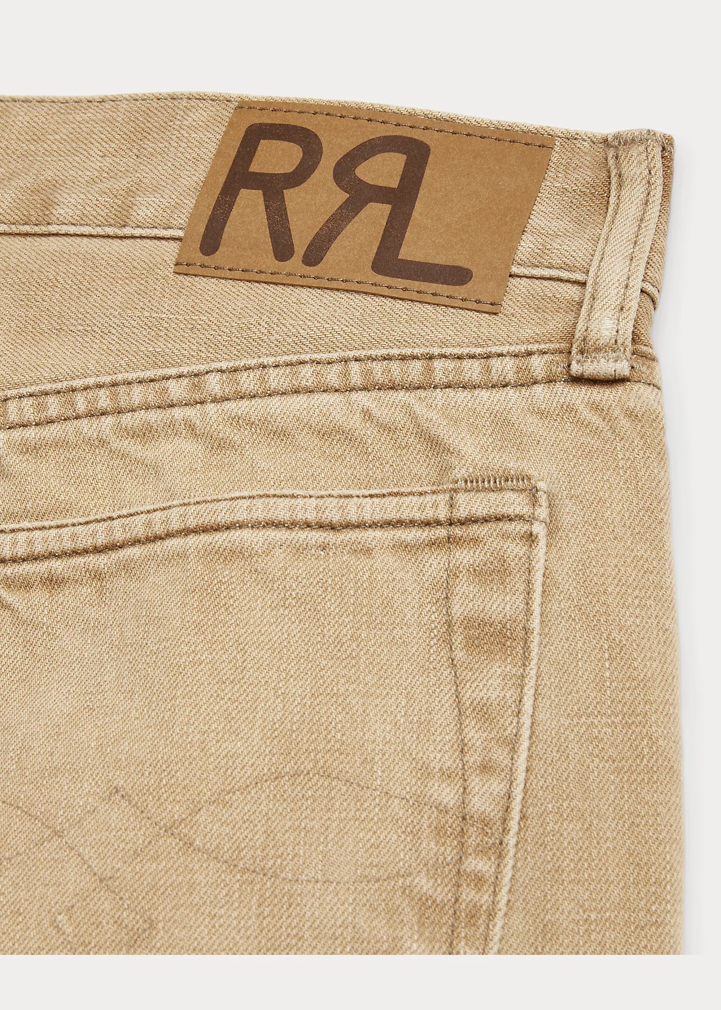High Slim Tan Jean - 5