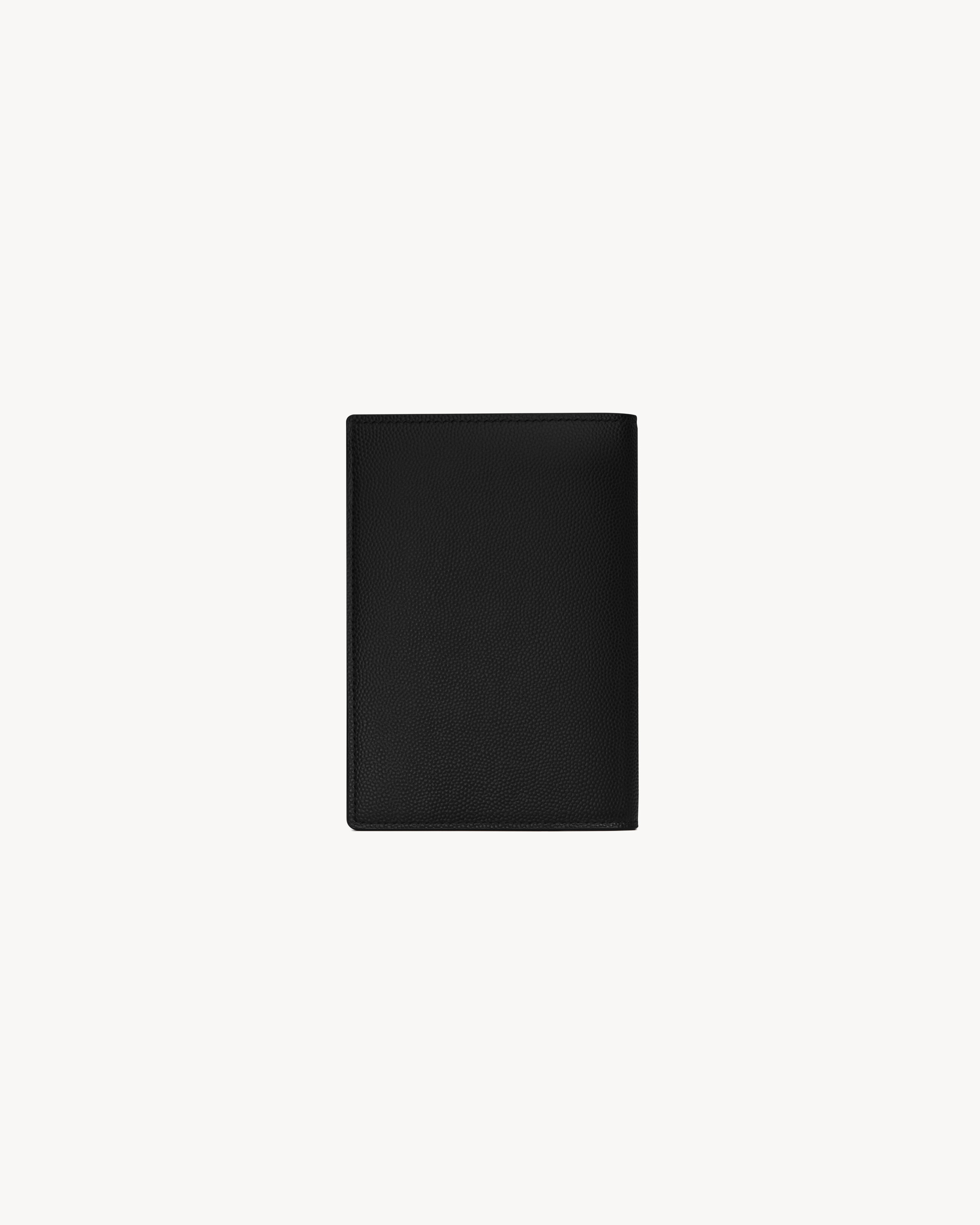 CASSANDRE PASSPORT CASE IN GRAIN DE POUDRE LEATHER - 2