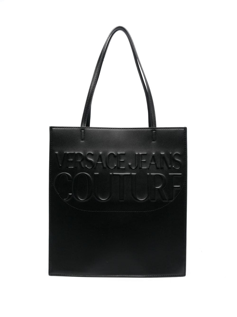 embossed-logo tote bag - 1