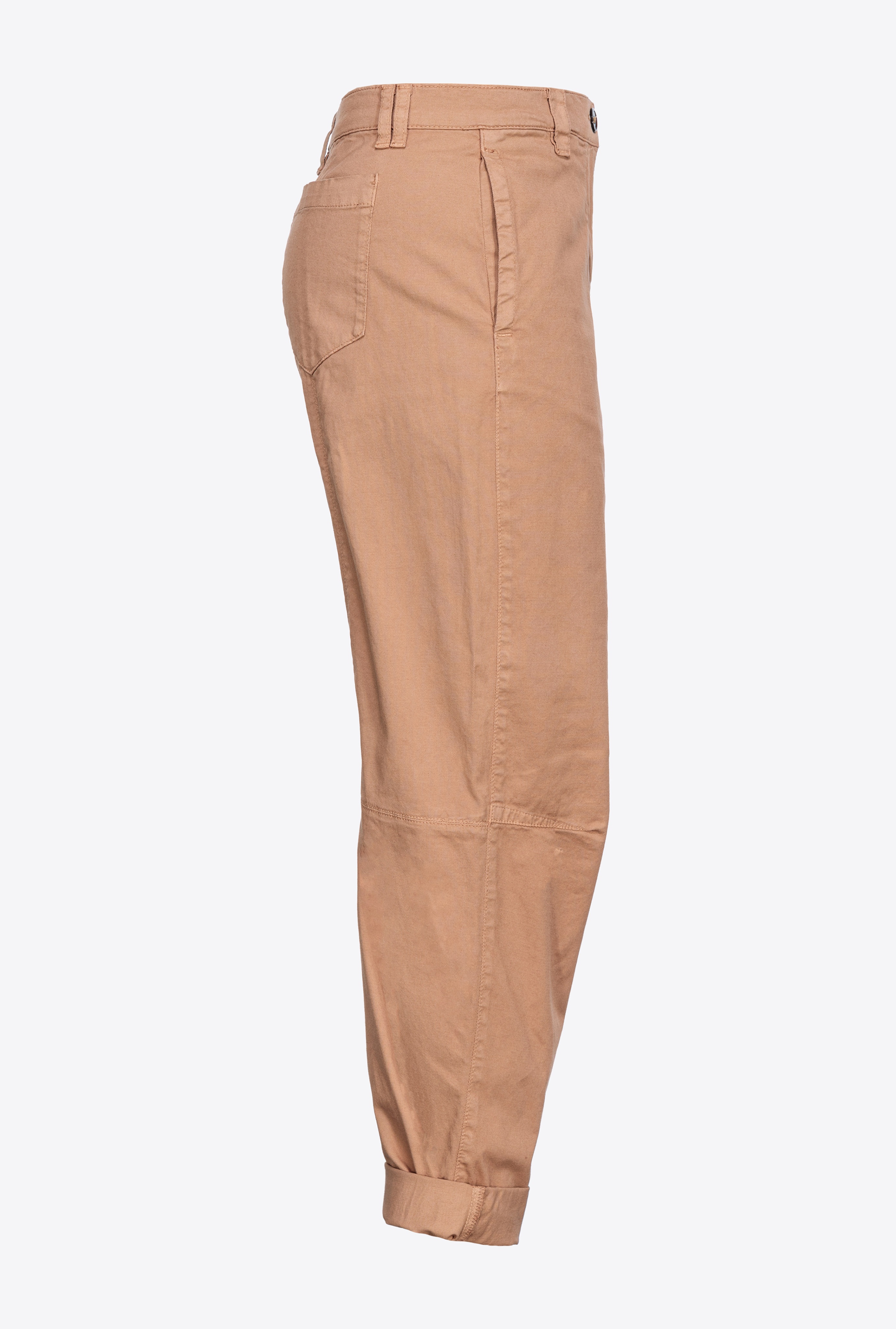 CAVALRY FABRIC CARROT TROUSERS - 6