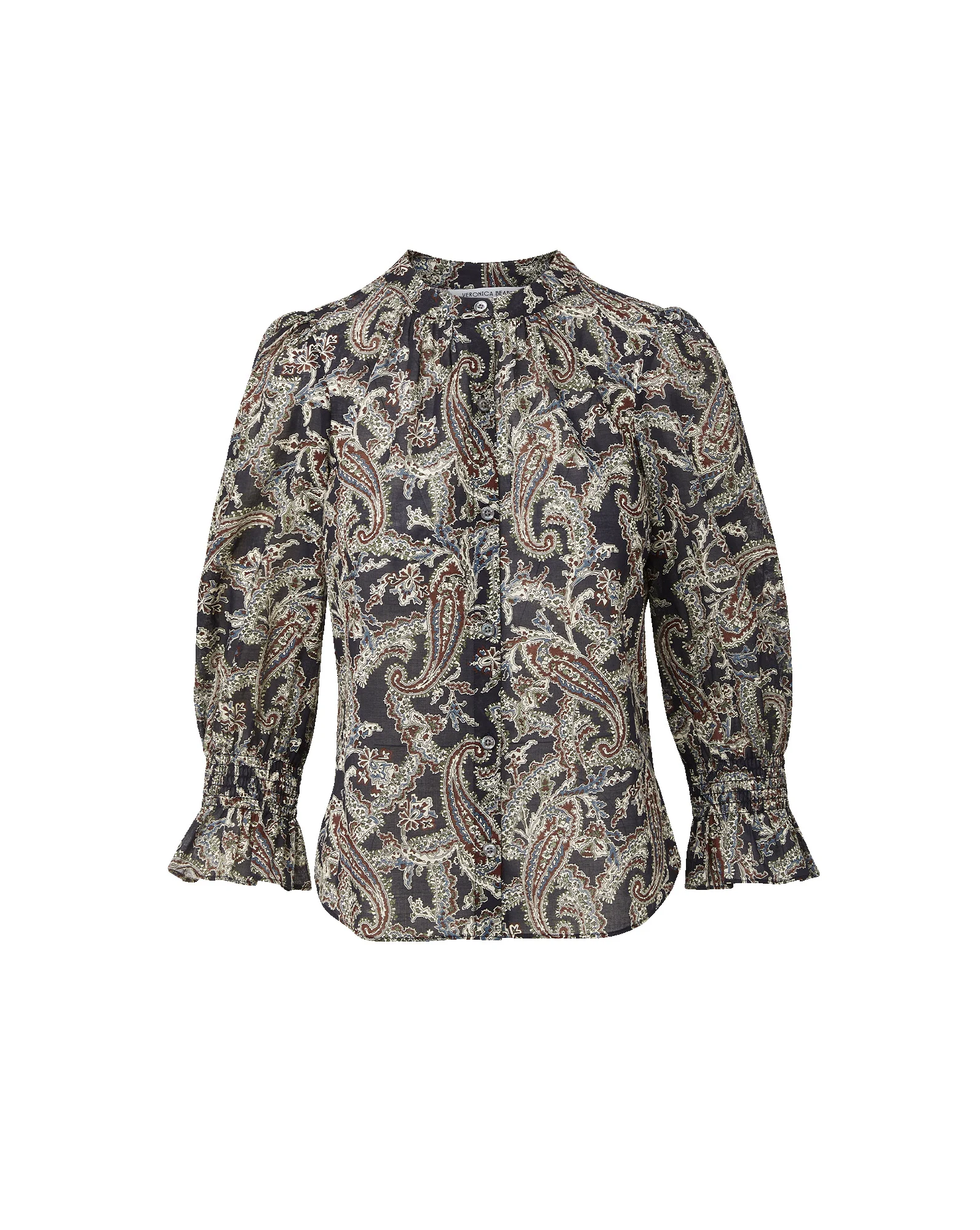 ASHLYNN PAISLEY BLOUSE - 1