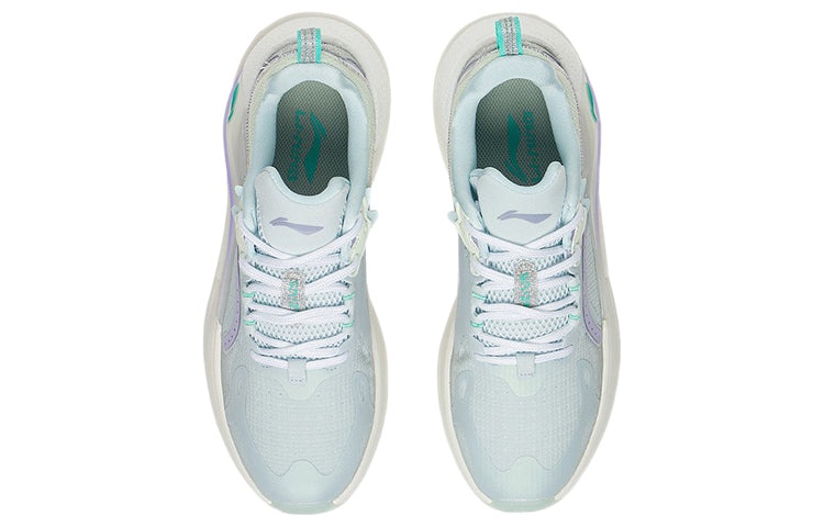 (WMNS) Li-Ning Spark 3 'Light Blue Green' AGLS062-1 - 4