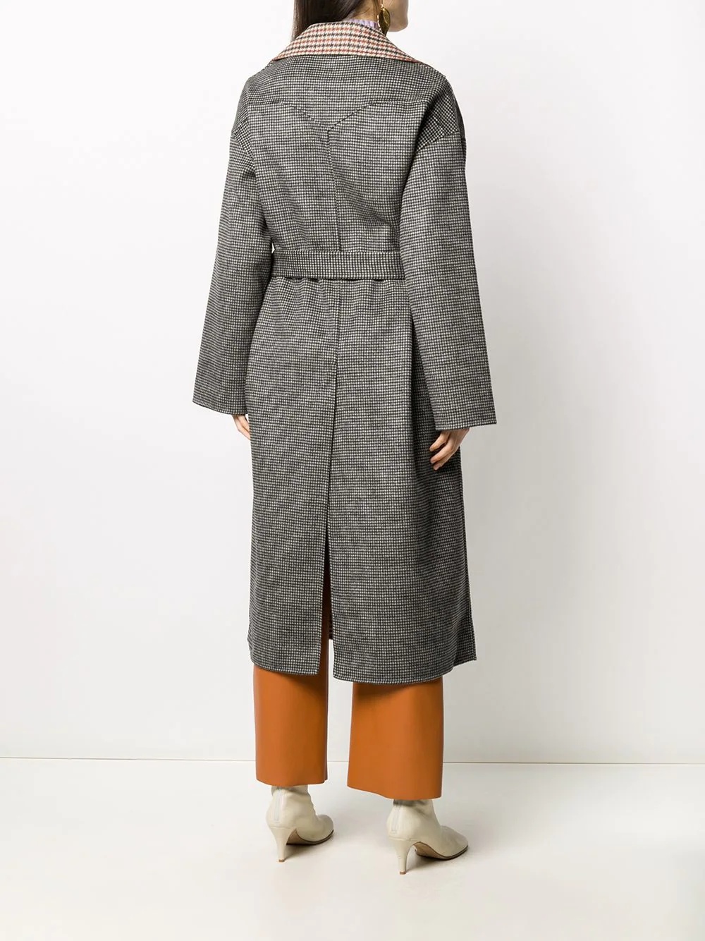 reversible check coat - 4