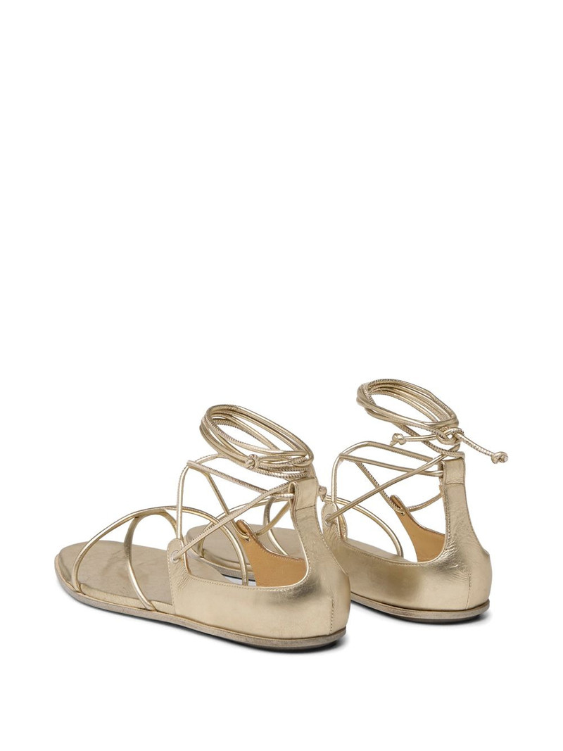 tie-strap flat sandals 3
