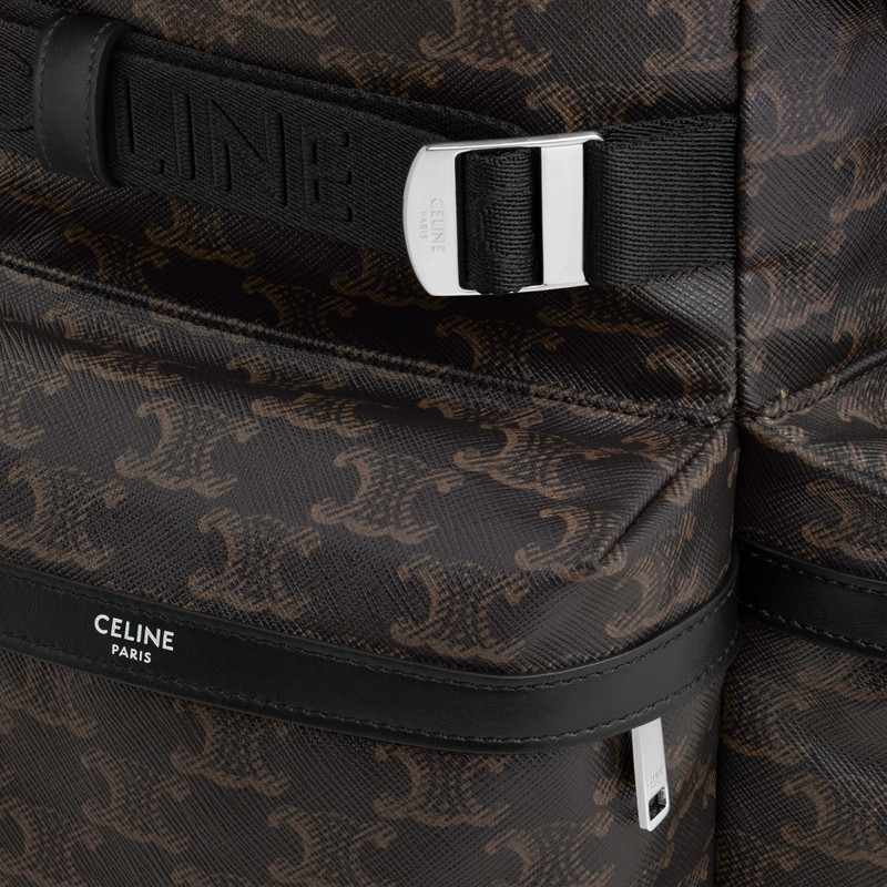 Backpack in Triomphe canvas and calfskin 5