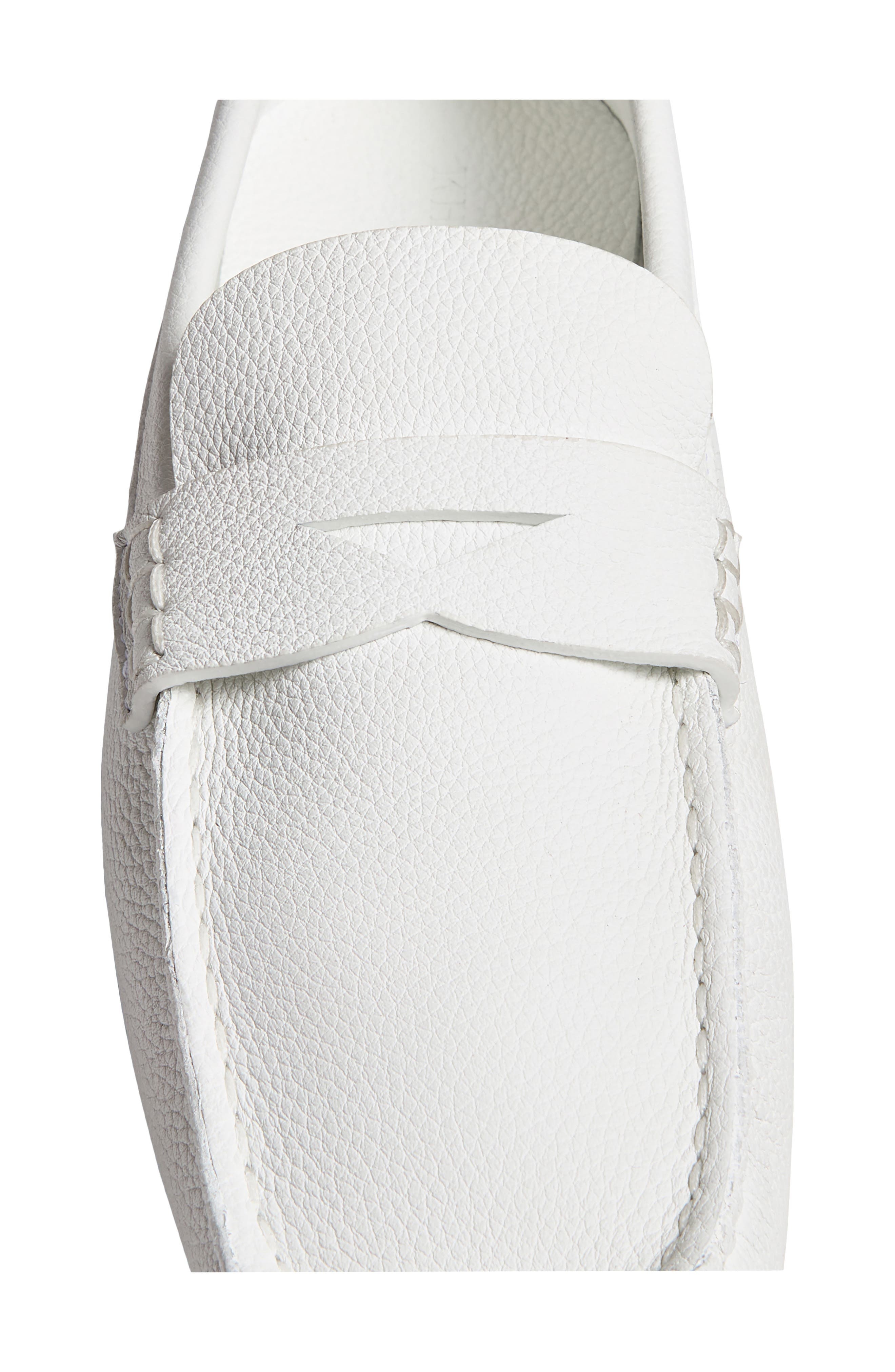 Khaite Billy Penny Loafer in Optic White at Nordstrom - 5