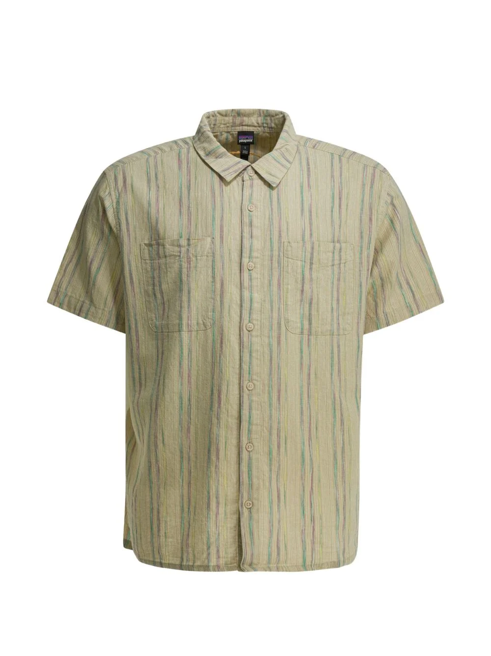 striped pocket shirt - 1