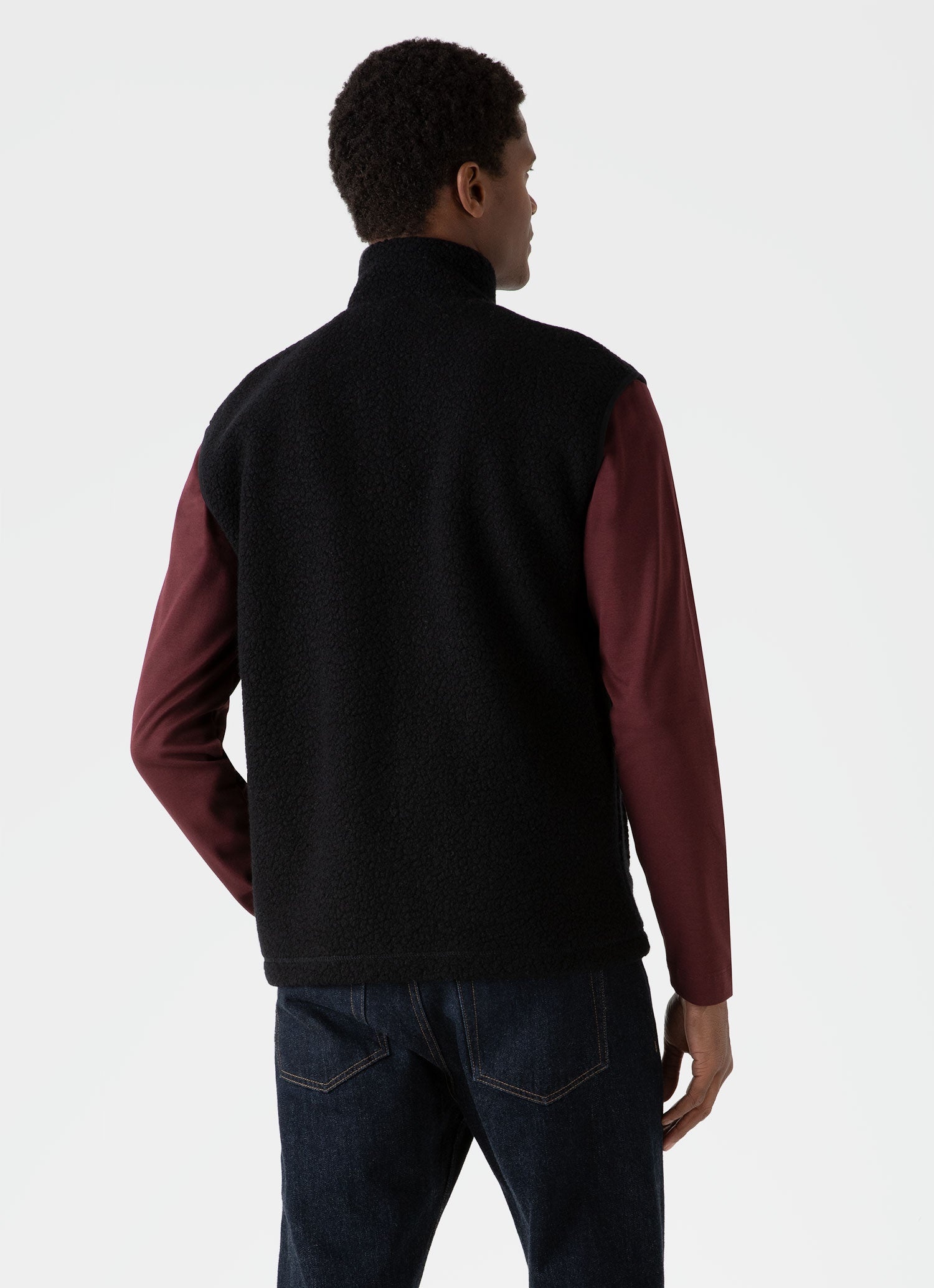 Wool Fleece Vest - 4