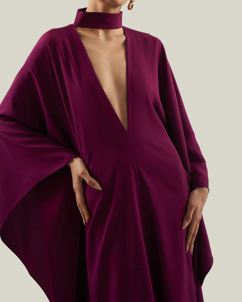 OOO Kaftan in Plum 4