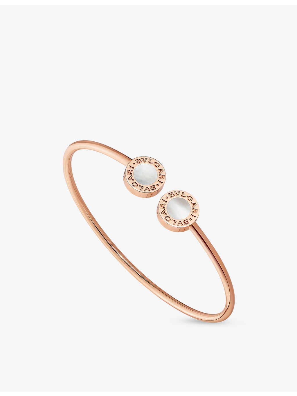 Bvlgari Bvlgari 18ct Rose-Gold and Mother-of-Pearl Bracelet - 2