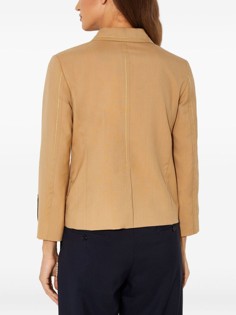 button logo blazer 4