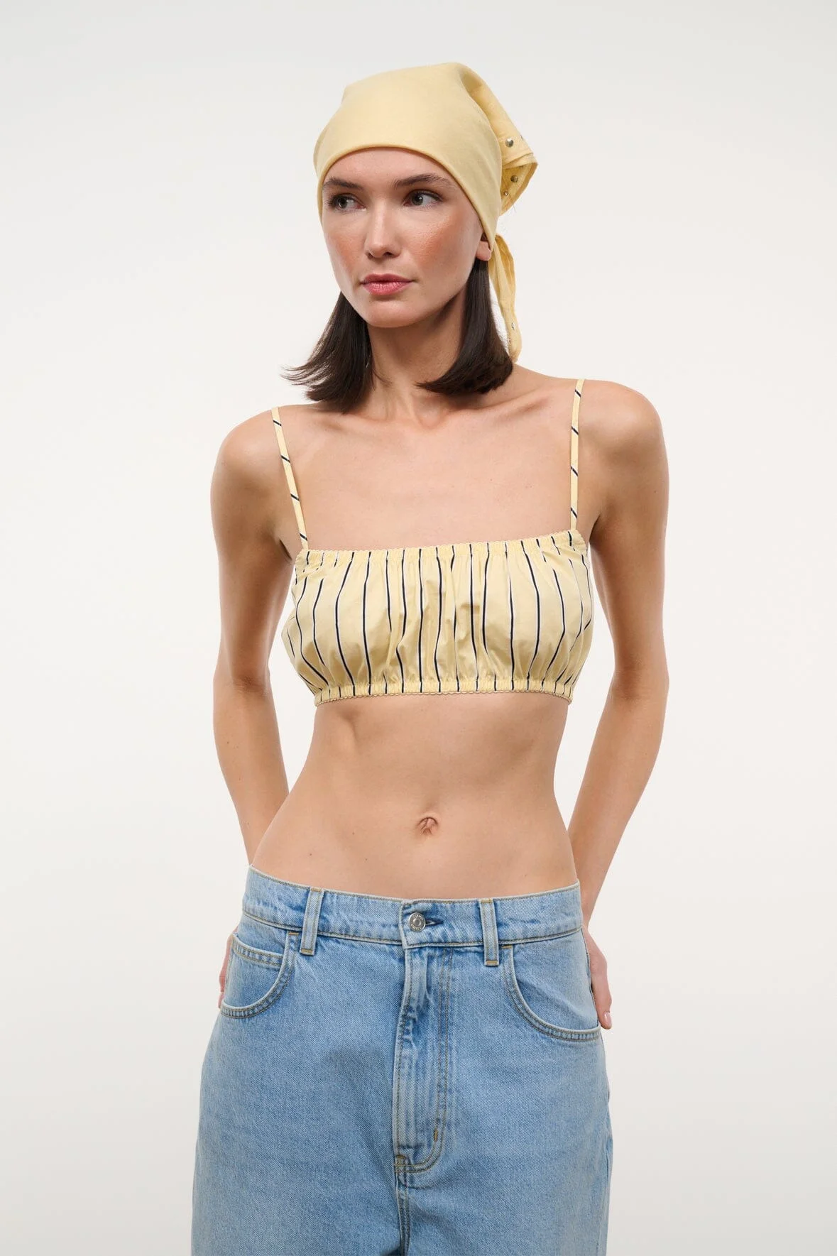 STAUD FIORE TOP MONDAY STRIPE - 1