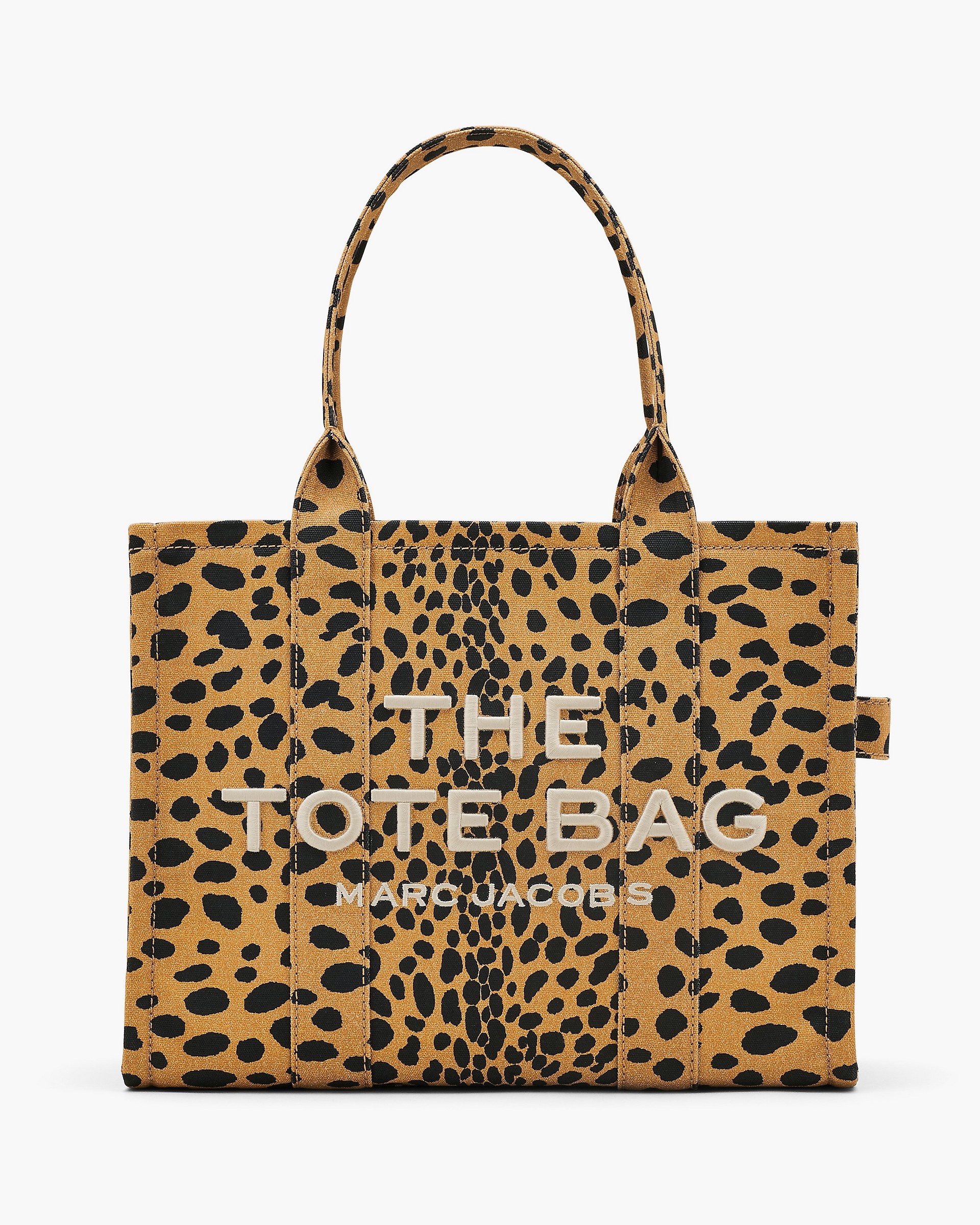 THE CHEETAH CANVAS LARGE TOTE BAG - 1