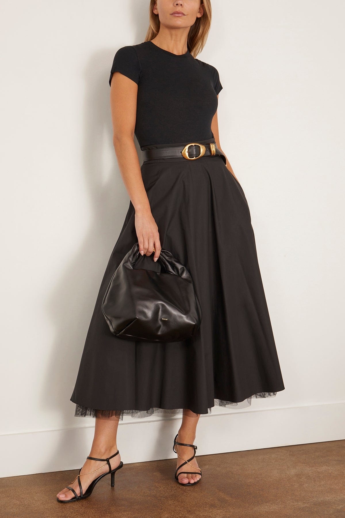 Chic Comfort Shirt in Pure Black - 2