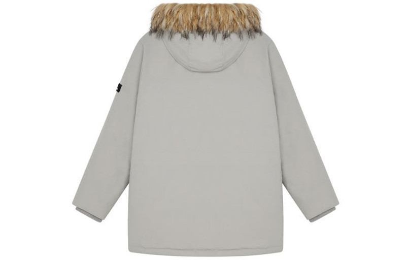 New Balance New Balance Street Style Logo Down Jacket 'Grey Brown' AMJ14304-ARF outlook