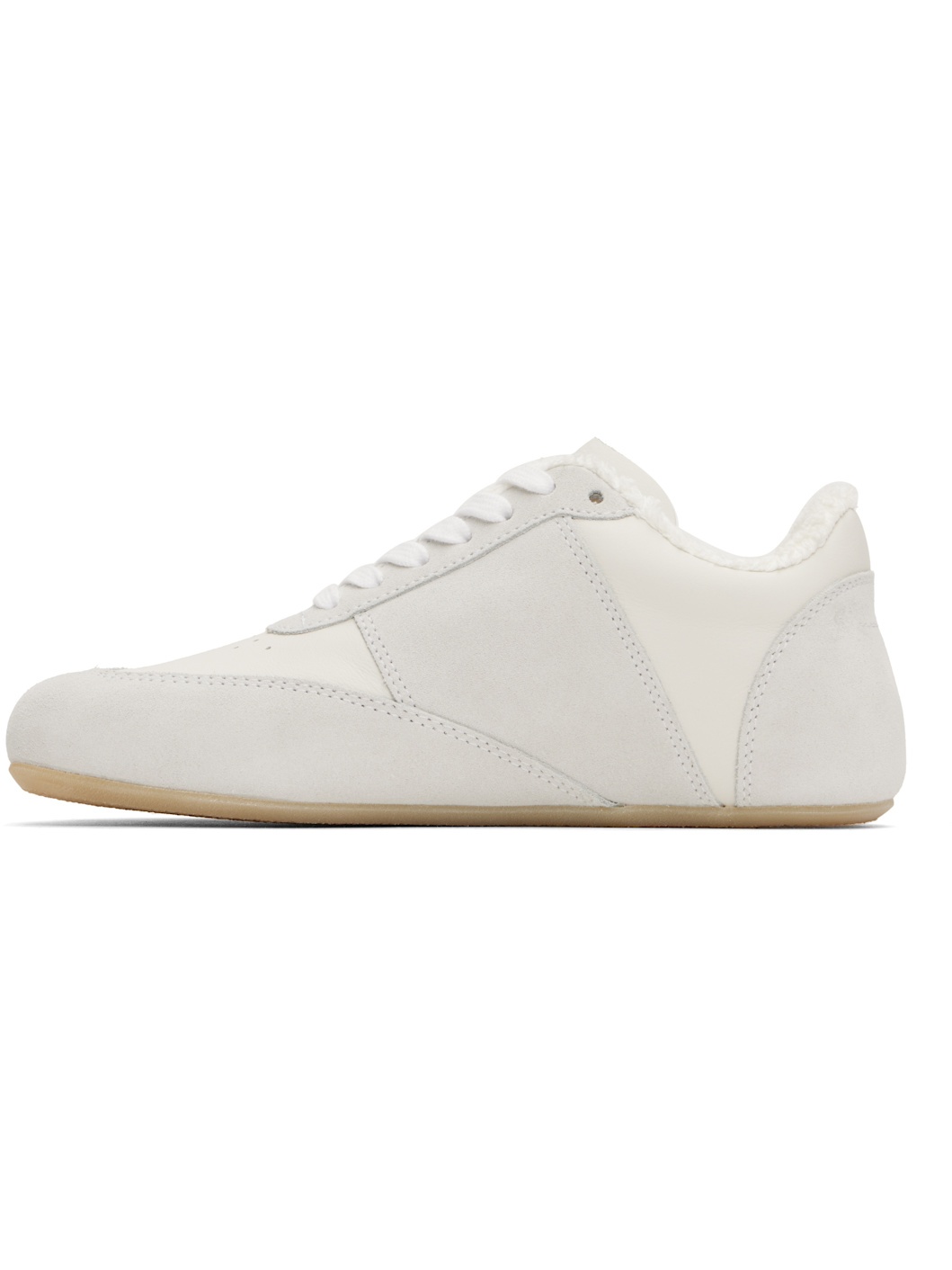 White & Gray Anatomic Sneakers - 3