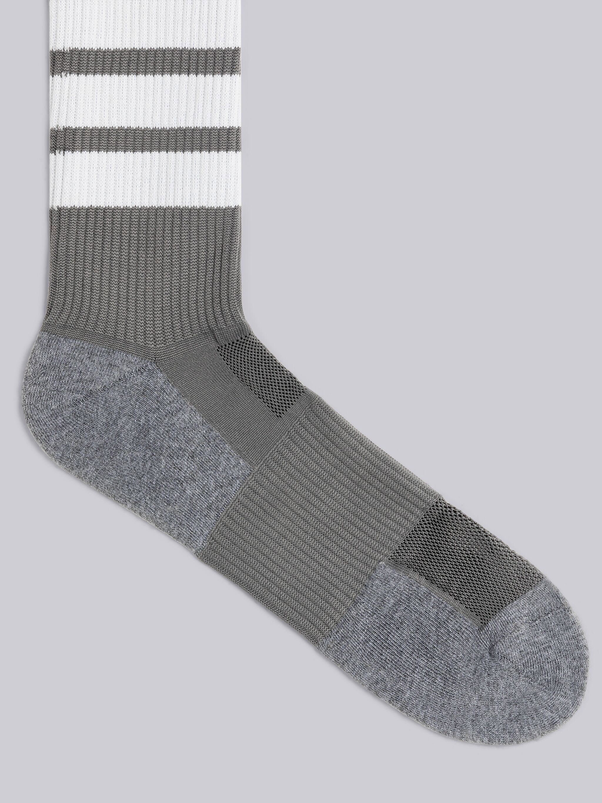 POLYESTER TECH 4-BAR MID CALF SOCKS - 2