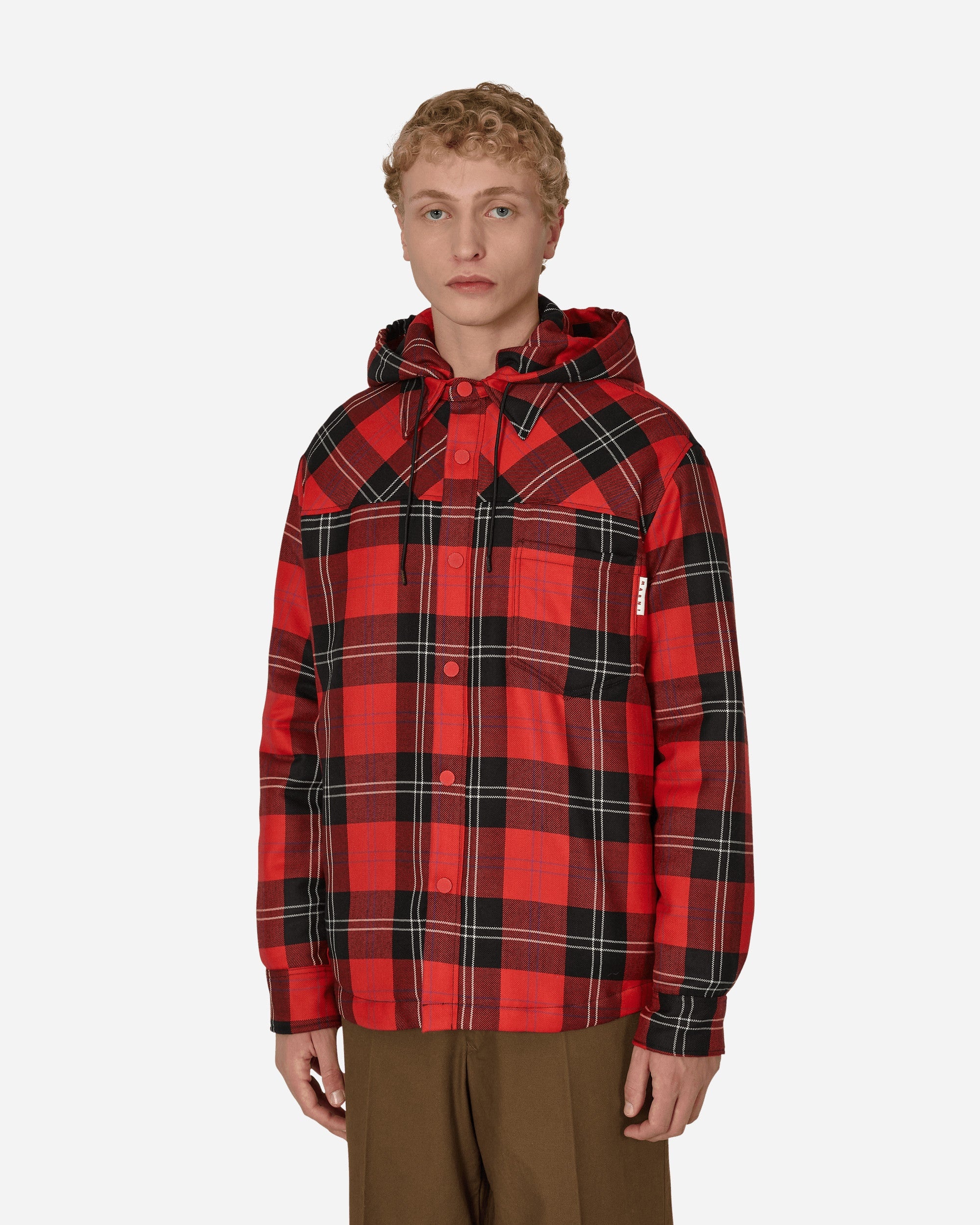 Padded Overshirt Red - 1