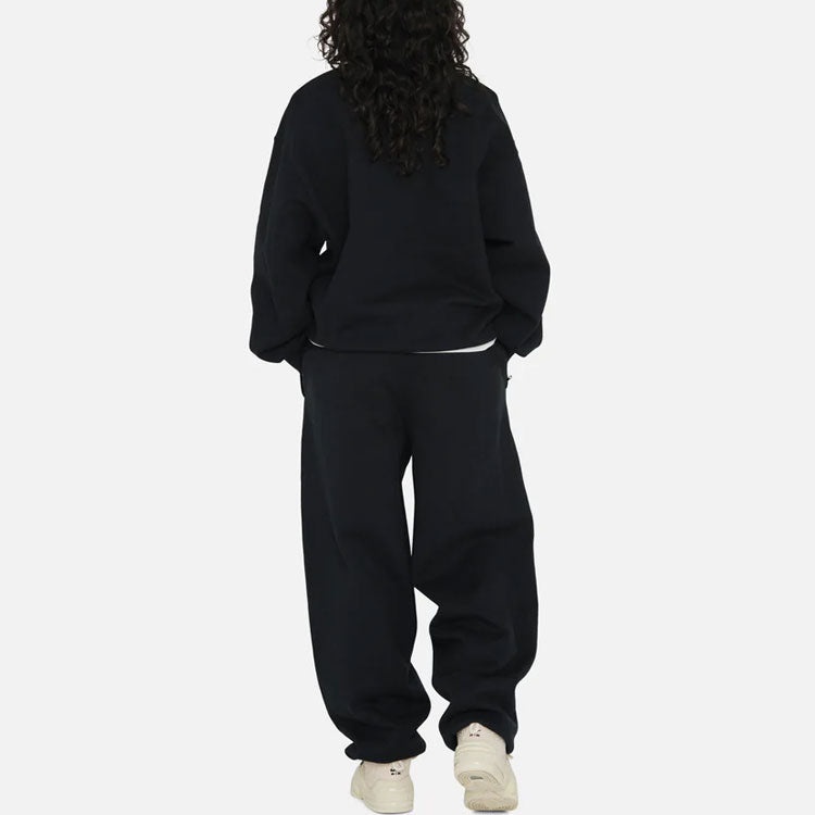 Nike Nike Wash Crew Fleece x Stussy (Asia Sizing) 'Black' DO5311-010 |  REVERSIBLE