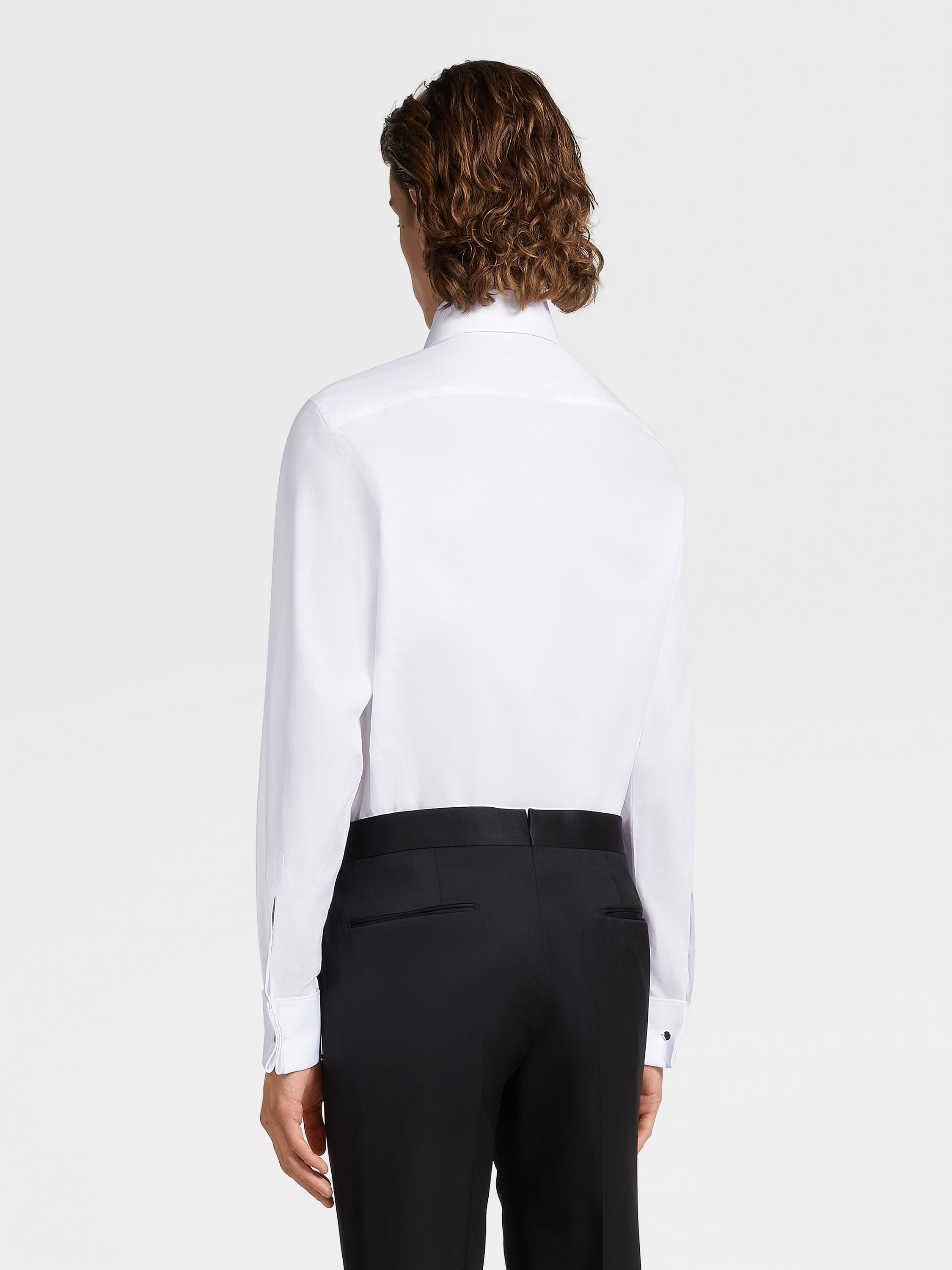 WHITE TROFEO™ COTTON SHIRT - 4