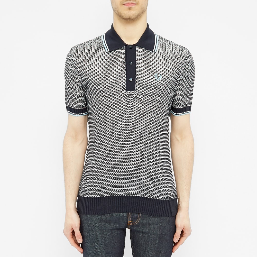 Fred Perry Reissues Jacquard Knitted Polo - 4